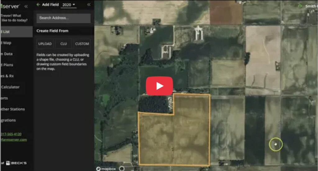 Field Boundary in FARMserver